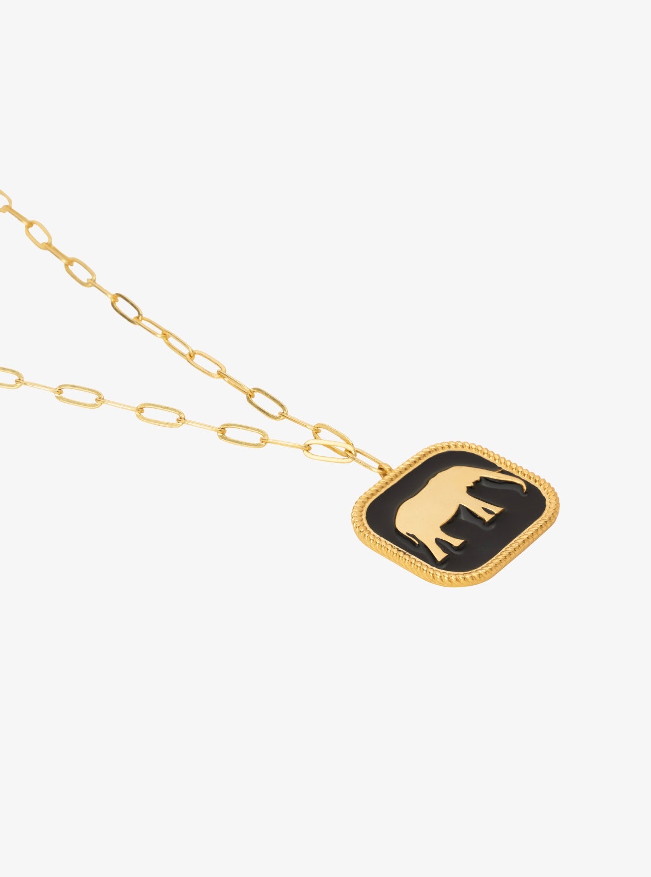Elephant Pendant Necklace
