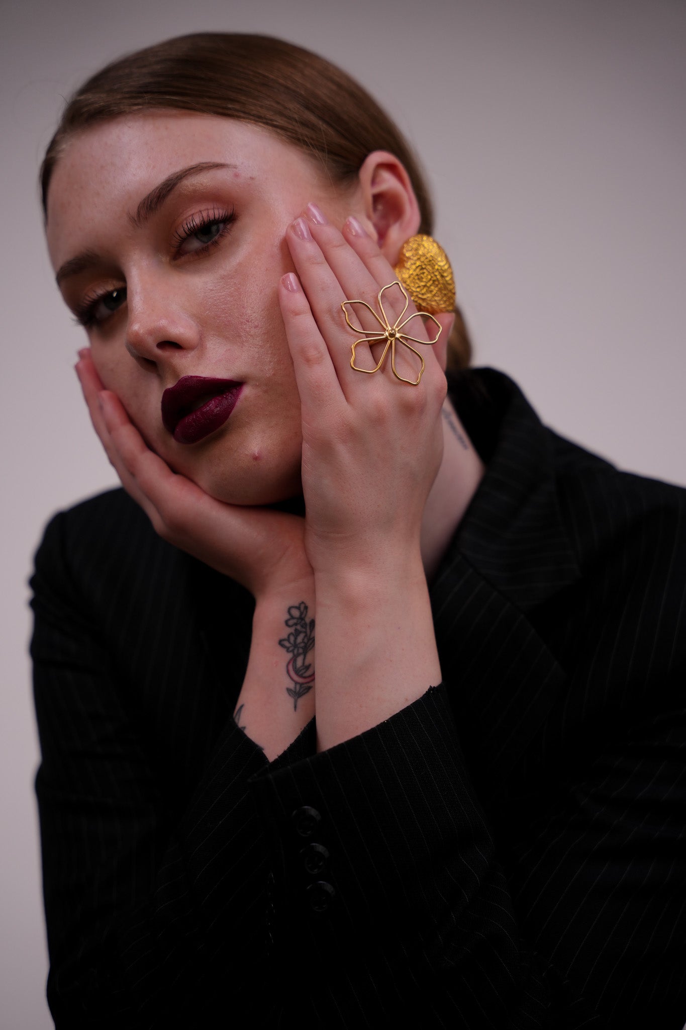 Heart Chocolate Earring