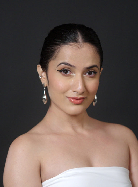 Silver Droplet Earring