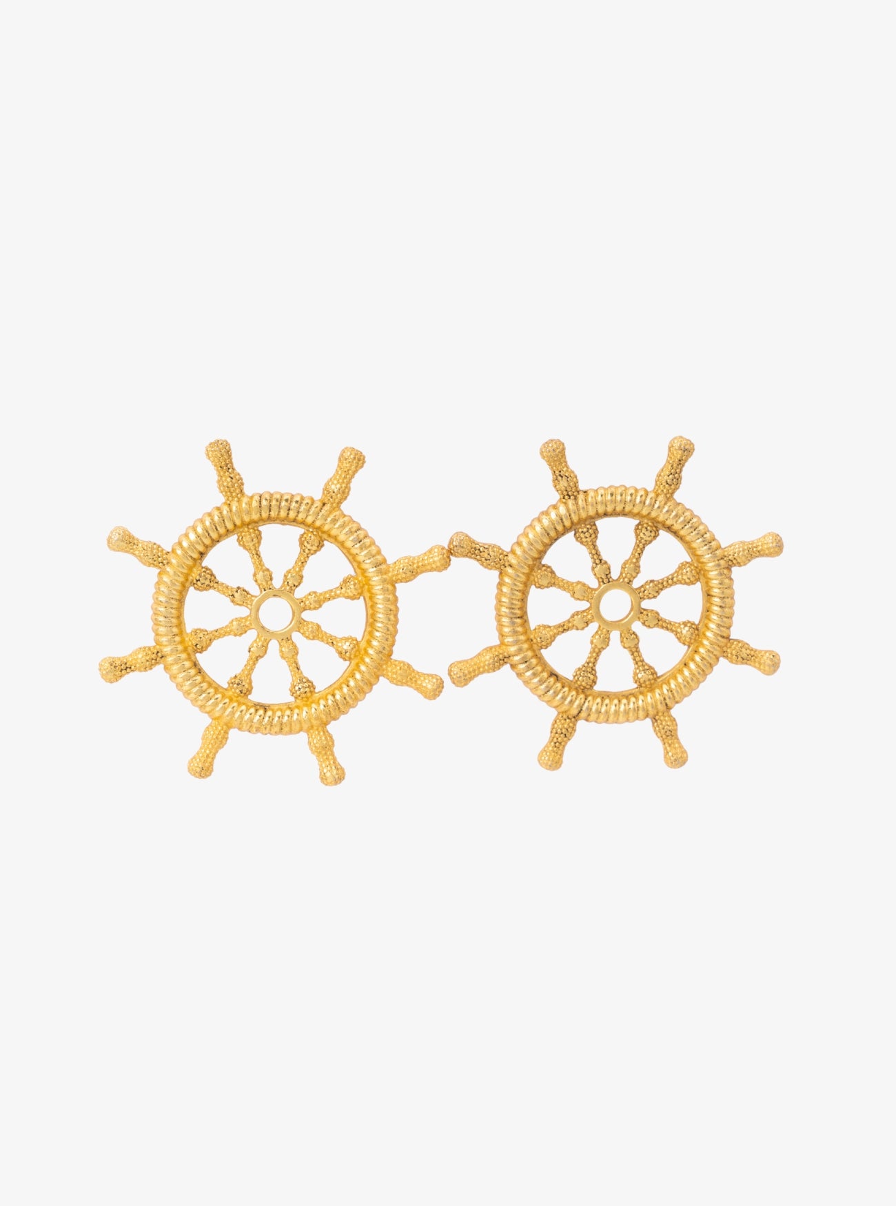 Ship’s Wheel Earrings