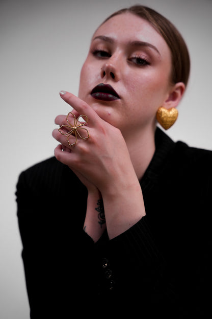 Heart Chocolate Earring