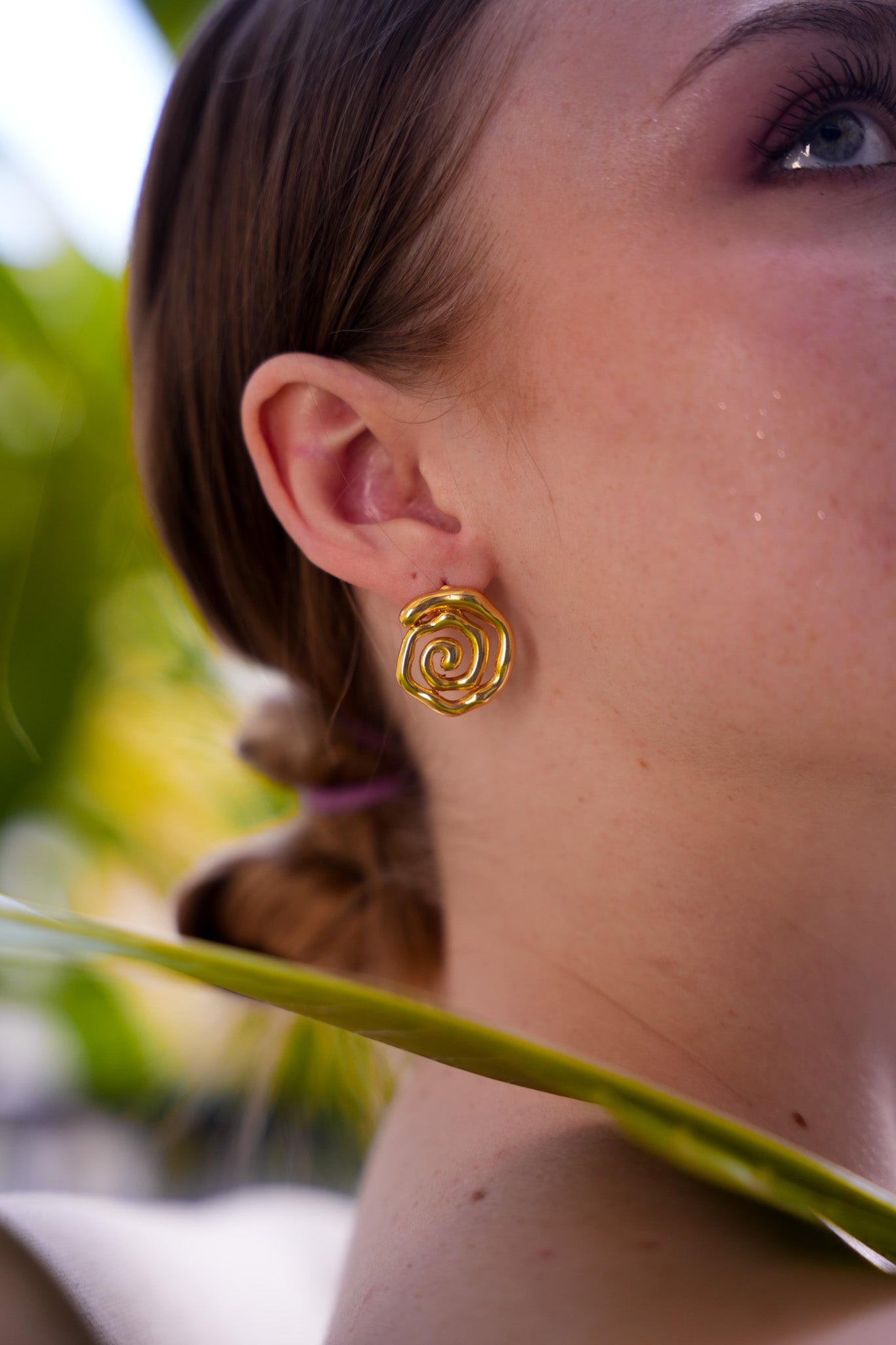 Tefiti Spiral Earrings
