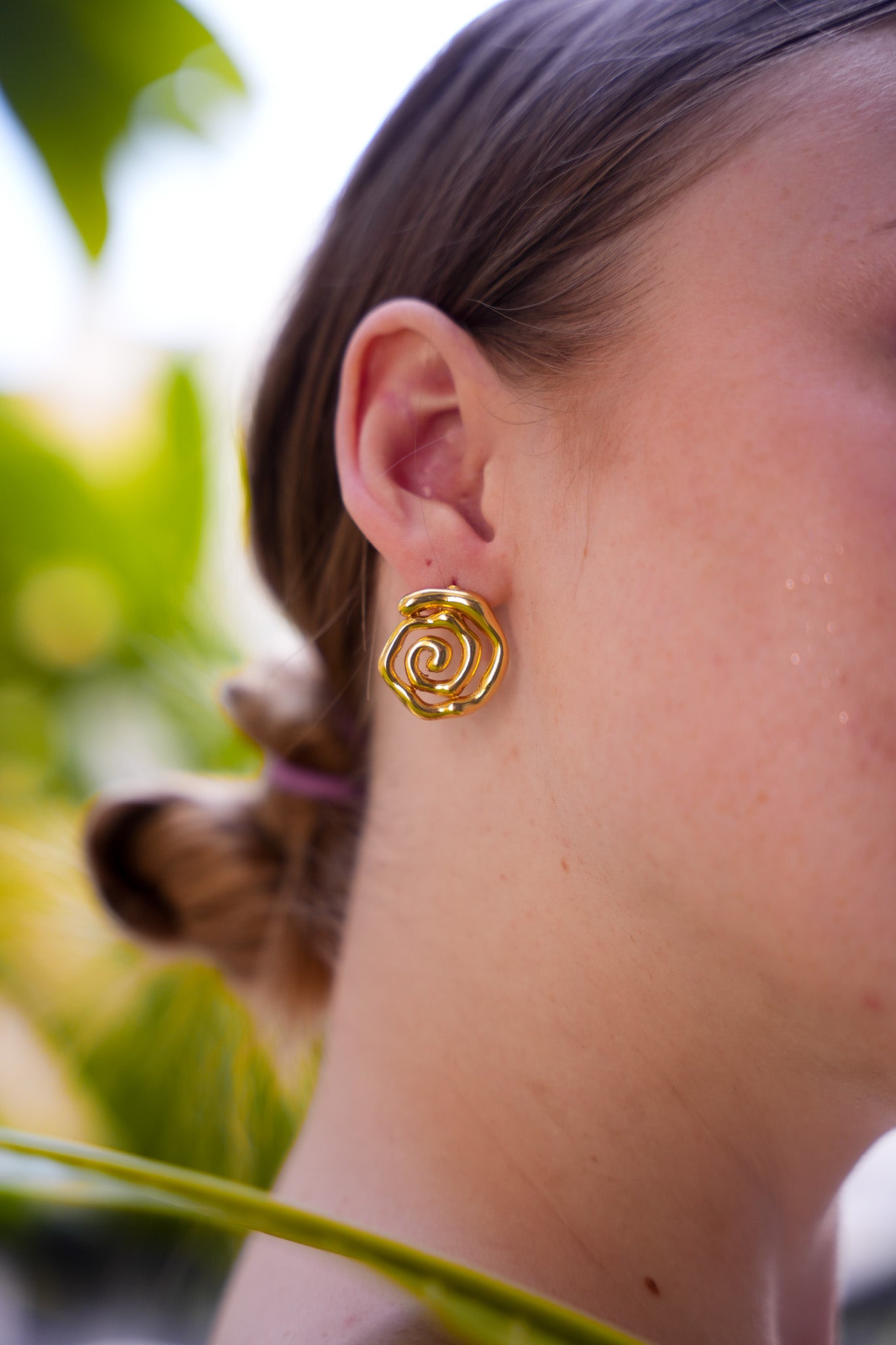 Tefiti Spiral Earrings